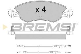 Bremsi BP2940 - PASTTILLA DE  FRENO | BRAKE PADS