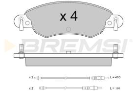Bremsi BP2940 - PASTILLA DE FRENO | BRAKE PADS