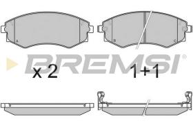 Bremsi BP2941 - PASTTILLA DE  FRENO | BRAKE PADS