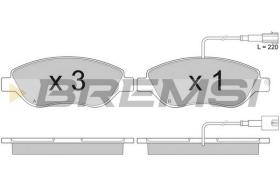 Bremsi BP2944 - BRAKE PADS
