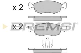 Bremsi BP2951 - PASTIGLIE FRENO | BRAKE PADS