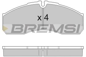 Bremsi BP2952 - PASTTILLA DE  FRENO | BRAKE PADS