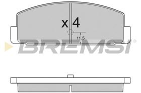 Bremsi BP2954 - BRAKE PADS