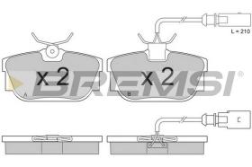 Bremsi BP2957 - PASTTILLA DE  FRENO | BRAKE PADS