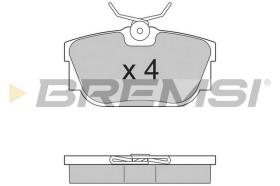 Bremsi BP2958 - PASTTILLA DE  FRENO | BRAKE PADS