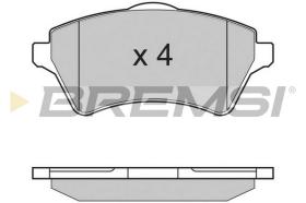 Bremsi BP2960 - PASTTILLA DE  FRENO | BRAKE PADS