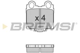 Bremsi BP2962 - PASTILLA DE FRENO | BRAKE PADS