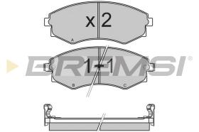 Bremsi BP2964 - PASTTILLA DE  FRENO | BRAKE PADS