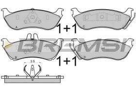 Bremsi BP2969 - PASTTILLA DE  FRENO | BRAKE PADS