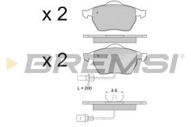 Bremsi BP2978 - PASTTILLA DE  FRENO | BRAKE PADS