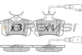 Bremsi BP2982 - PASTTILLA DE  FRENO | BRAKE PADS