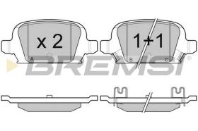 Bremsi BP2987 - PASTILLA DE FRENO | BRAKE PADS