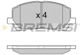 Bremsi BP2989 - PASTTILLA DE  FRENO | BRAKE PADS