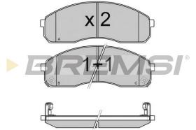 Bremsi BP2991 - BRAKE PADS