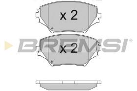 Bremsi BP2993 - PASTILLA DE FRENO | BRAKE PADS