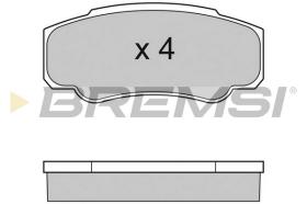 Bremsi BP2996 - PASTILLA DE FRENO | BRAKE PADS