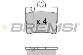 Bremsi BP2999 - PASTTILLA DE  FRENO | BRAKE PADS