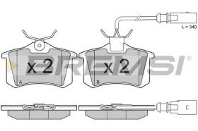 Bremsi BP3006 - PASTIGLIE FRENO | BRAKE PADS