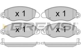Bremsi BP3010 - PASTILLA DE FRENO | BRAKE PADS