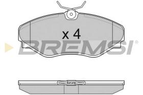 Bremsi BP3011 - PASTILLA DE FRENO | BRAKE PADS