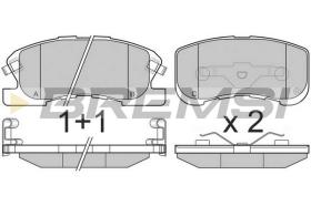 Bremsi BP3018 - PASTIGLIE FRENO | BRAKE PADS