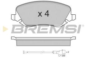 Bremsi BP3023 - PASTTILLA DE  FRENO | BRAKE PADS