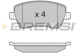 Bremsi BP3026 - PASTIGLIE FRENO | BRAKE PADS