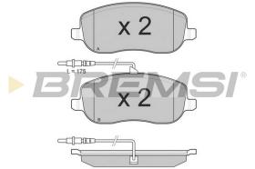 Bremsi BP3028 - PASTTILLA DE  FRENO | BRAKE PADS