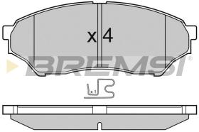 Bremsi BP3036 - PASTTILLA DE  FRENO | BRAKE PADS