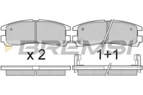 Bremsi BP3038 - PASTILLA DE FRENO | BRAKE PADS