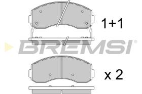 Bremsi BP3044 - PASTTILLA DE  FRENO | BRAKE PADS