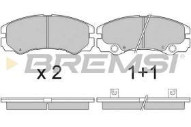 Bremsi BP3052 - PASTILLA DE FRENO | BRAKE PADS