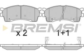 Bremsi BP3055 - PASTILLA DE FRENO | BRAKE PADS