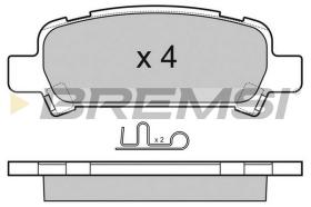 Bremsi BP3056 - PASTTILLA DE  FRENO | BRAKE PADS