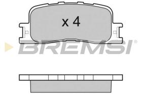 Bremsi BP3060 - PASTILLA DE FRENO | BRAKE PADS