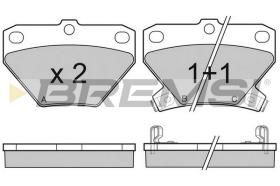 Bremsi BP3061 - PASTILLA DE FRENO | BRAKE PADS