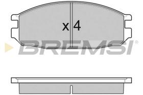 Bremsi BP3069 - PASTTILLA DE  FRENO | BRAKE PADS