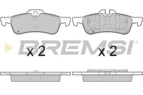 Bremsi BP3075 - PASTTILLA DE  FRENO | BRAKE PADS