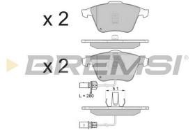 Bremsi BP3081 - PASTTILLA DE  FRENO | BRAKE PADS