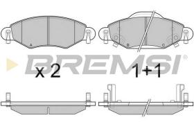 Bremsi BP3082 - PASTILLA DE FRENO | BRAKE PADS