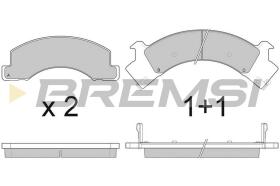 Bremsi BP3084 - PASTTILLA DE  FRENO | BRAKE PADS