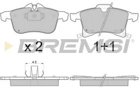 Bremsi BP3093 - PASTTILLA DE  FRENO | BRAKE PADS
