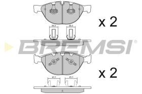 Bremsi BP3095 - PASTTILLA DE  FRENO | BRAKE PADS