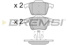 Bremsi BP3110 - PASTTILLA DE  FRENO | BRAKE PADS