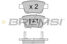 Bremsi BP3112 - PASTILLA DE FRENO | BRAKE PADS