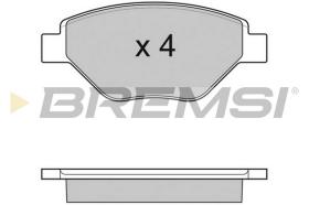 Bremsi BP3113 - PASTILLA DE FRENO | BRAKE PADS