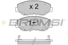 Bremsi BP3117 - PASTTILLA DE  FRENO | BRAKE PADS