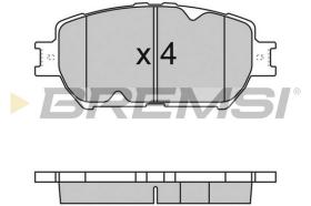 Bremsi BP3126 - PASTILLA DE FRENO | BRAKE PADS
