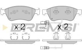 Bremsi BP3137 - PASTTILLA DE  FRENO | BRAKE PADS