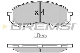 Bremsi BP3141 - PASTIGLIE FRENO | BRAKE PADS